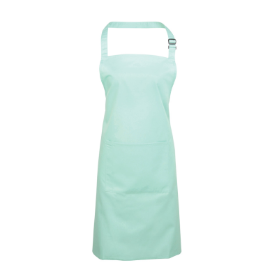 Bib apron with pocket