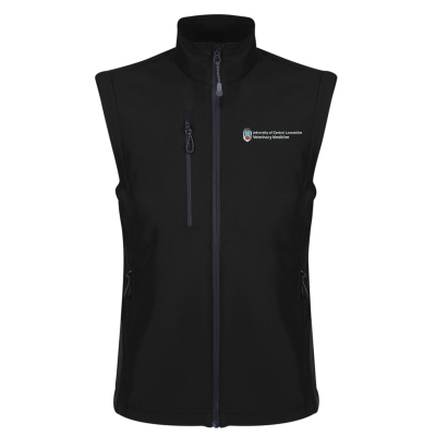 Unisex Recycled Bodywarmer Uclan Veterinary Black