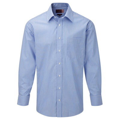 Mens striped long sleeve shirt