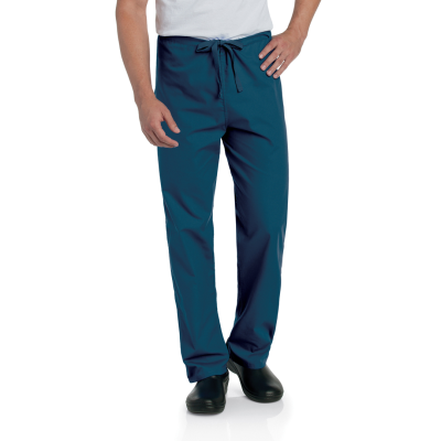 Unisex reversible scrub trousers