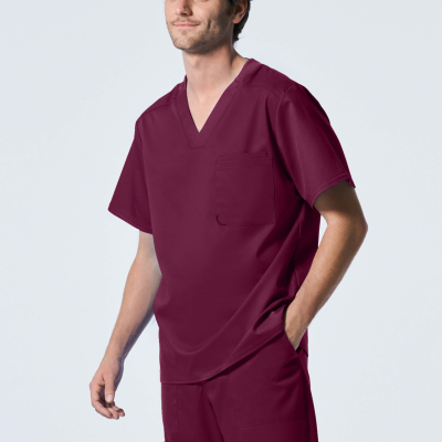 Proflex Mens 2-Pocket V-Neck Scrub Top