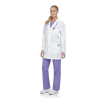 Scrubzone unisex three-button lab coat